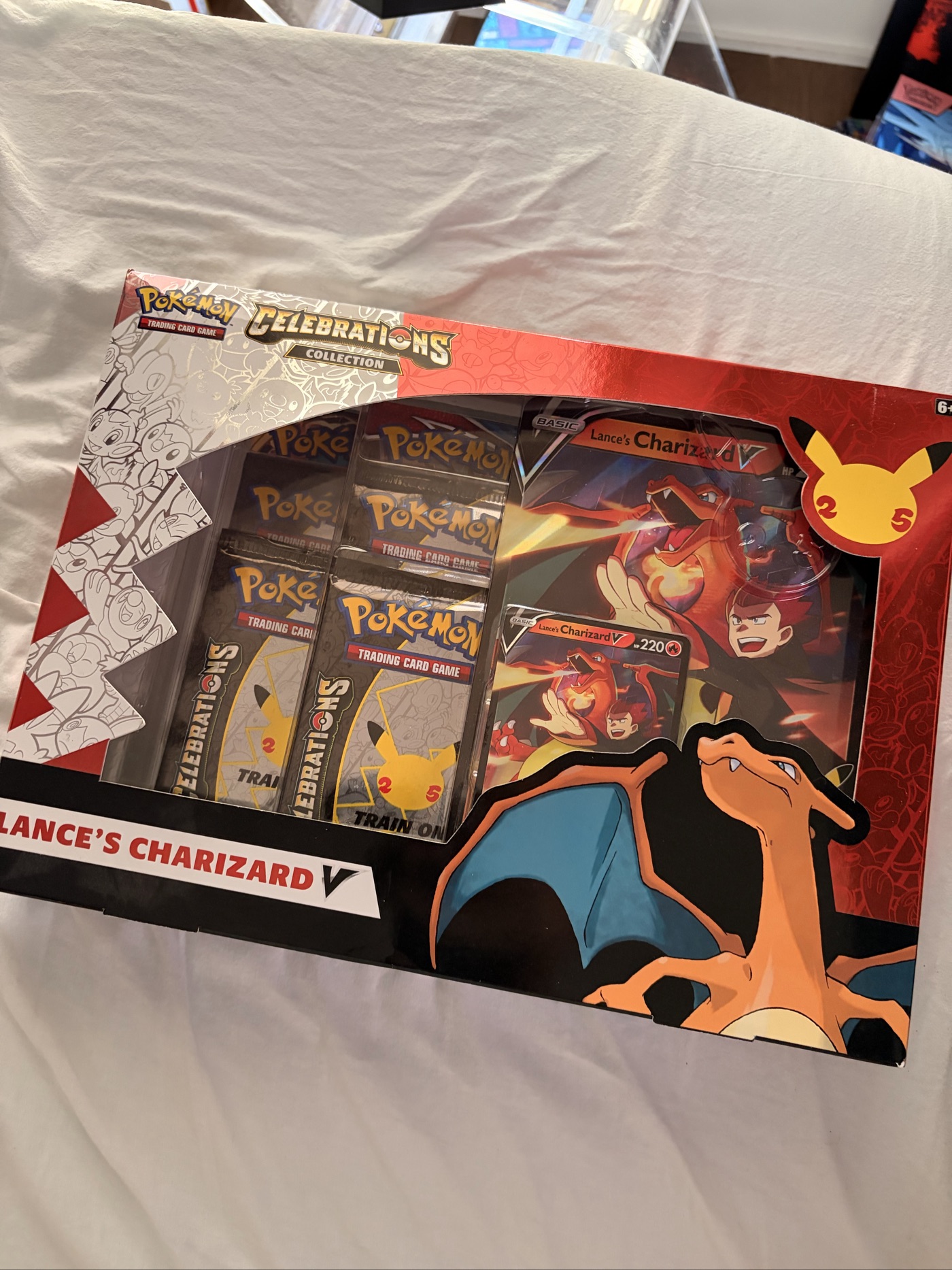 Lance's Charizard V Box