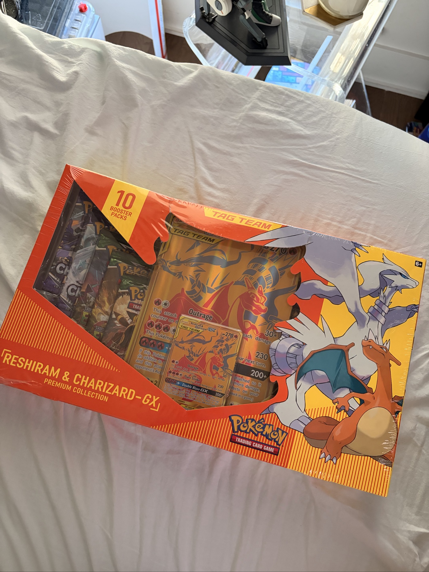 Reshiram & Charizard GX Premium Collection Box